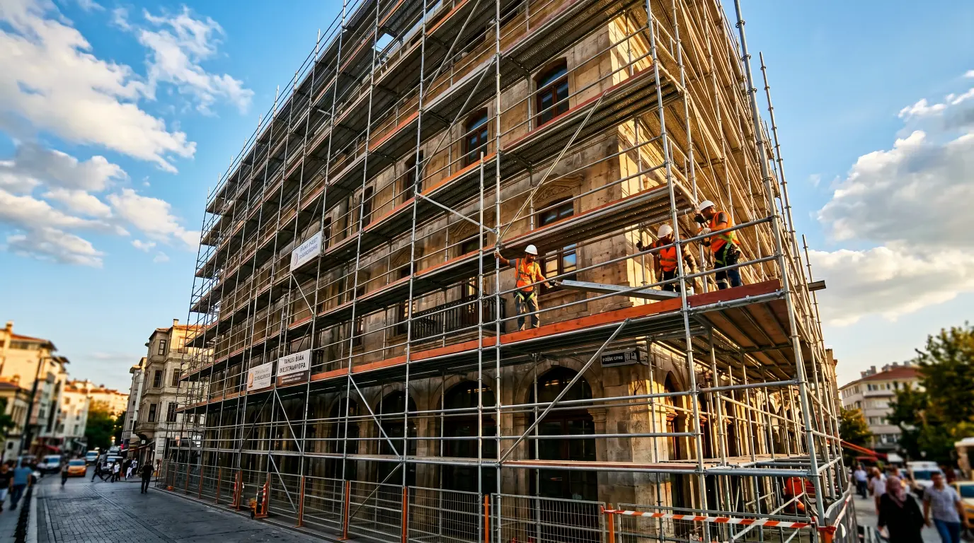 Alüminyum İskele Projesi